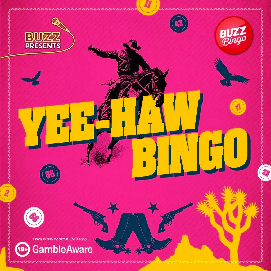 Country & Western Bingo - Lordshill 19/6/26 at Buzz Bingo Lordshill Southampton