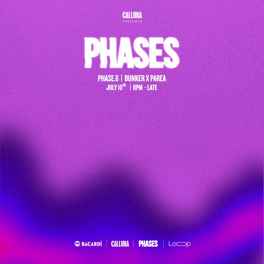PHASES presents: Parea x Bunker at calluna at Calluna Nottingham