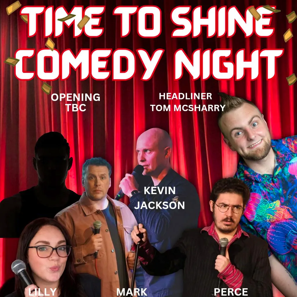 Liverpool's Time to Shine Stand-up Comedy Night July 8th at Slaughter House Pub