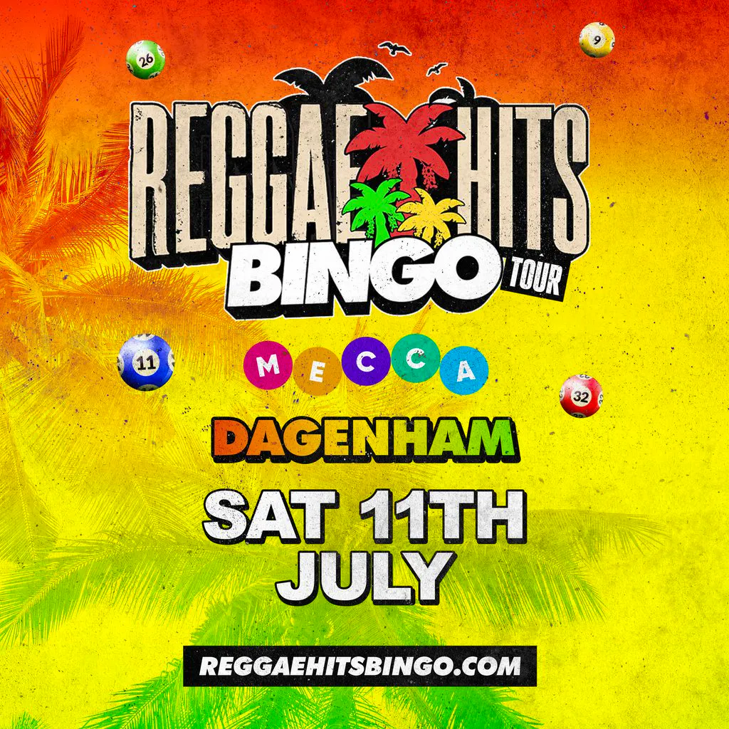 Reggae Reggae Bingo Dagenham at Mecca Bingo Dagenham