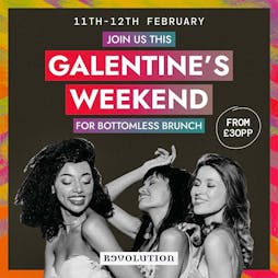 Galentine's Day Bottomless Brunch Tickets | Revolution Electric Press Leeds  | Sat 11th February 2023 Lineup