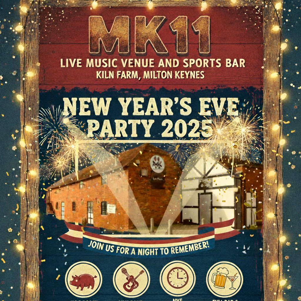 MK11's New Years Eve Party 2025 at MK11 LIVE MUSIC VENUE