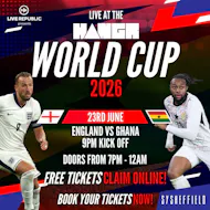 ENGLAND V GHANA| World Cup 2026 at Steelyard