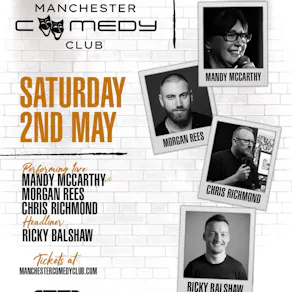 Manchester Comedy Club presents: RICKY BALSHAW AND FRIENDS