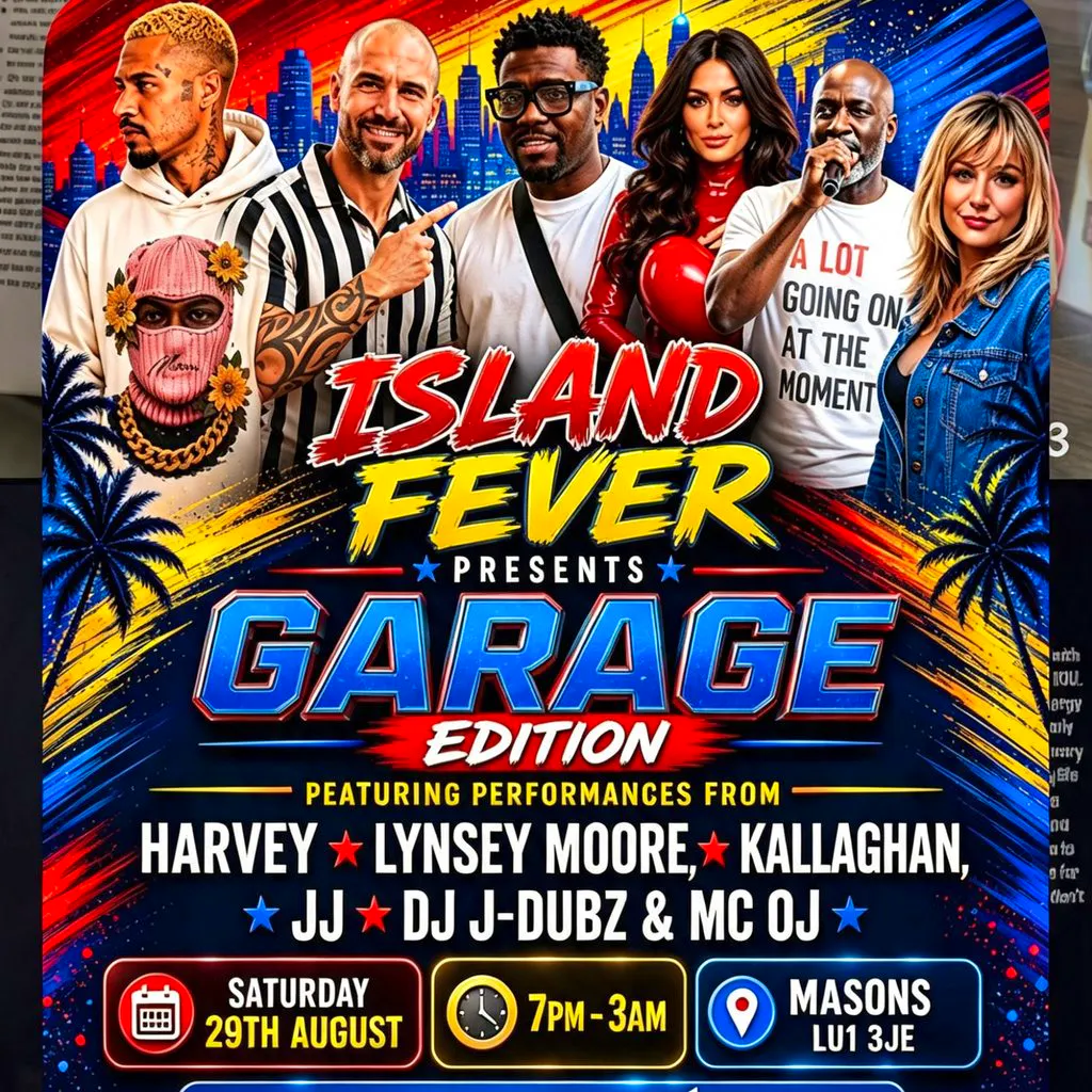 Island fever garage edition at Masons