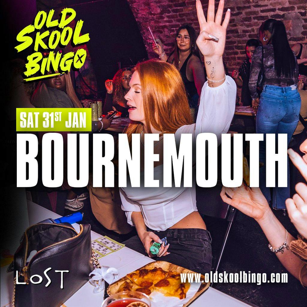 Old Skool Bingo Sat 31st January Bournemouth at Lost Bournemouth