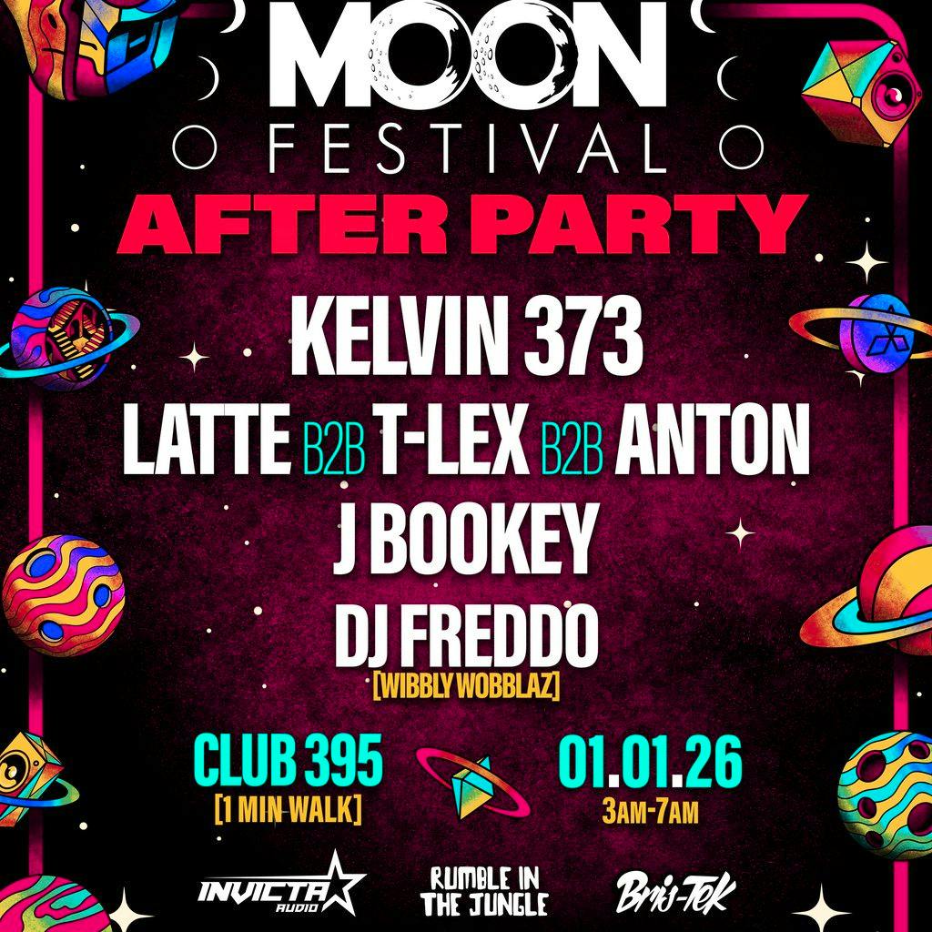 Moon Fest 2025 [AFTER PARTY 3-7AM] at Club 395, Bristol