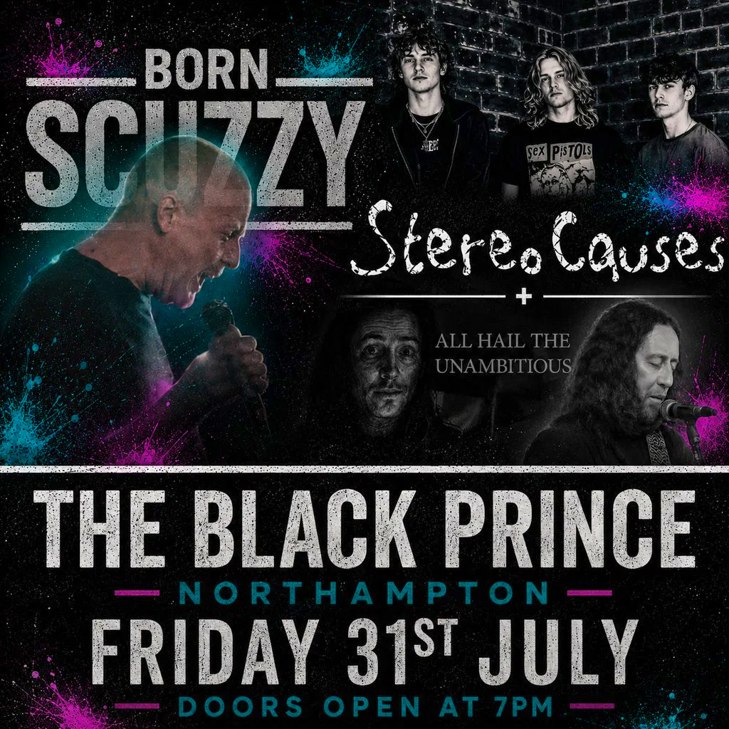 Born Scuzzy | Stereo Causes | All Hail the Unambitious at The Black Prince