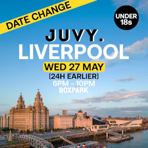 JUVY Under 18s - May Tour - Weds 27th May - BOXPARK LIVERPOOL