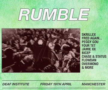 Rumble. Manchester.