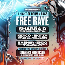 Chasers presets mc shabba d free rave at Chasers Nightclub