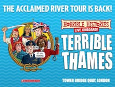 Terrible Thames at Tower Bridge Quay (formally St Katharine’s Pier)