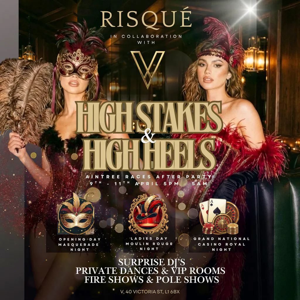 High Stakes And High Heels at Risqué Liverpool