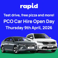 PCO Car Hire Open Day - Free Sign Up at Rapid PCO Office