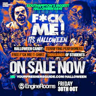 F*CK ME It's Halloween | Southampton Freshers 2026 at EngineRooms