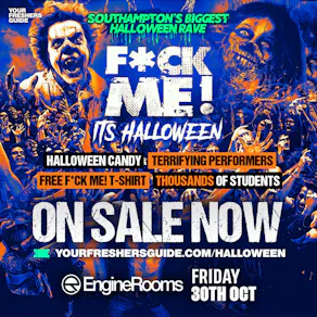 F*CK ME It's Halloween | Southampton Freshers 2026