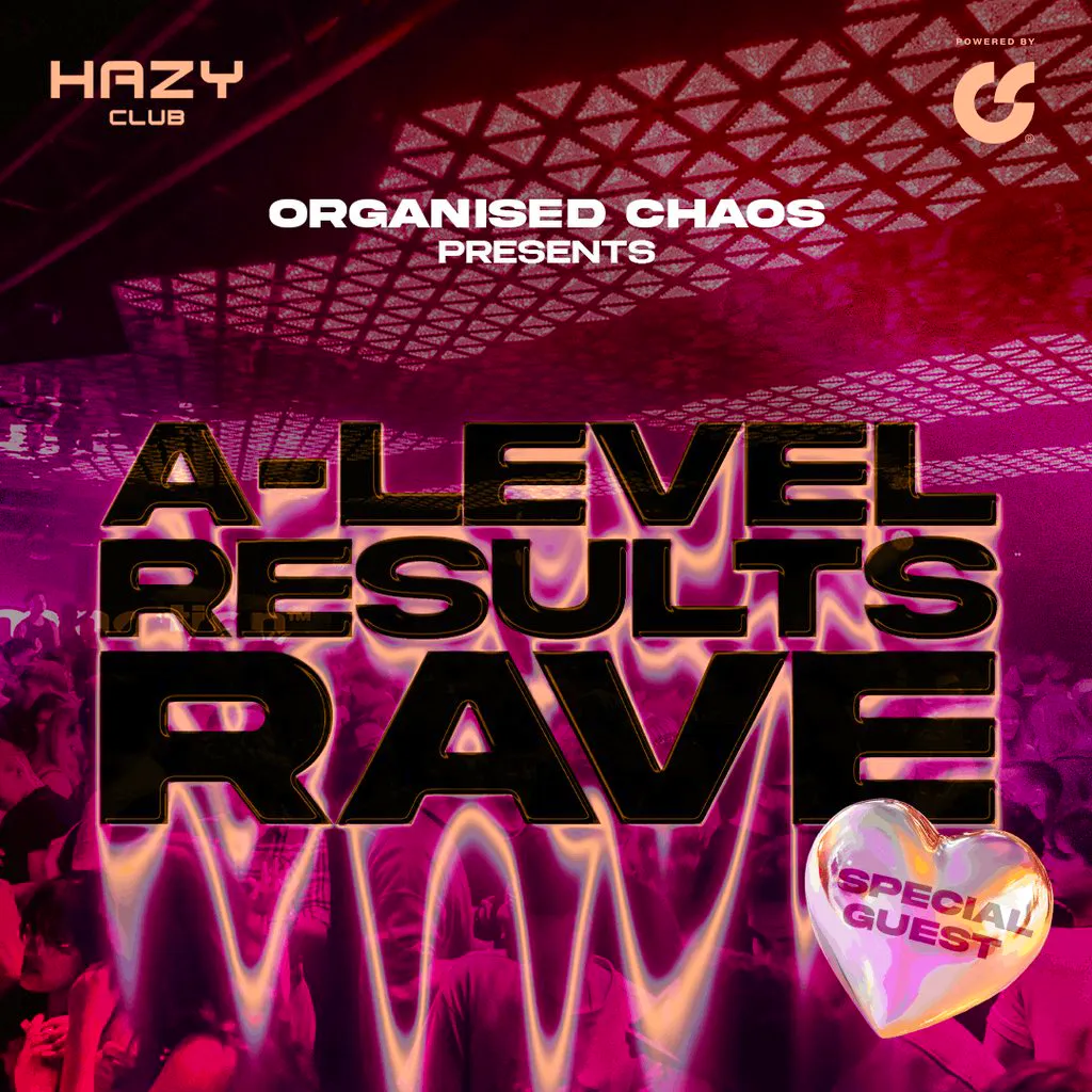 A Level Results Rave ft. Special Guest at Hazy Club Sheffield