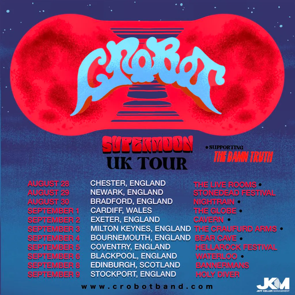 Crobot Supermoon Tour at Holy Diver