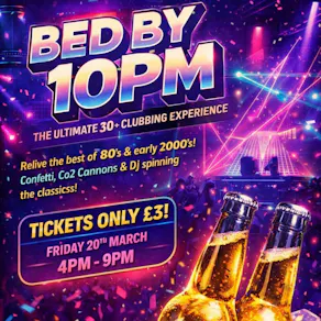 Bed by 10pm - over 30's