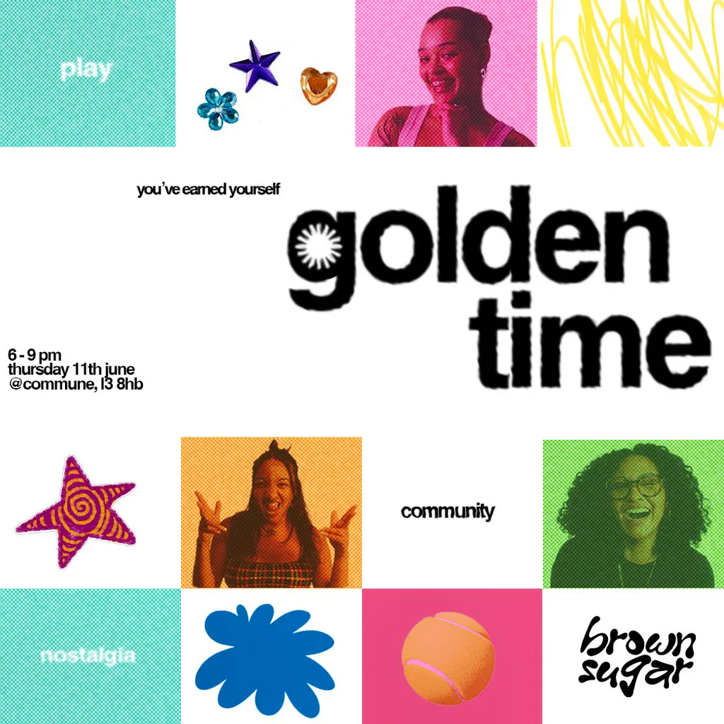 Golden time with brown sugar studio at Commune Liverpool