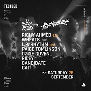 BOXRED & RUCKUS24 >> TESTBED Leeds