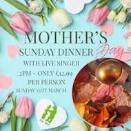 Mothers Day Sunday Lunch with Entertaiment at Coventry And North Warwickshire Cricket Club