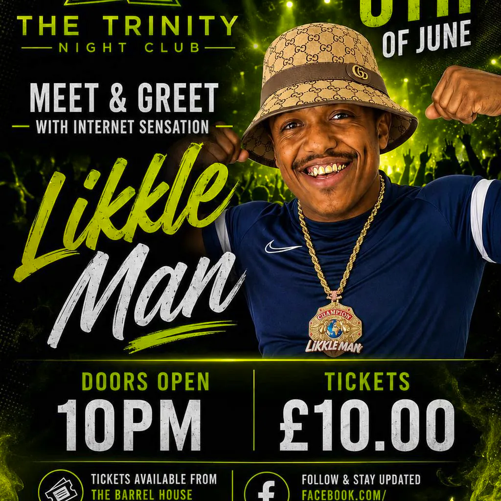Likkle Man X The Trinity at The Trinity