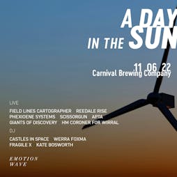 A Day in the Sun 22 Tickets | Carnival Brewing Company Liverpool  | Sat 11th June 2022 Lineup
