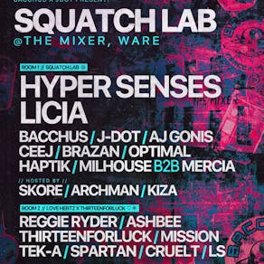 BACCHUS & J-DOT PRESENT: The Squatch Lab x Love Hertz & T4L