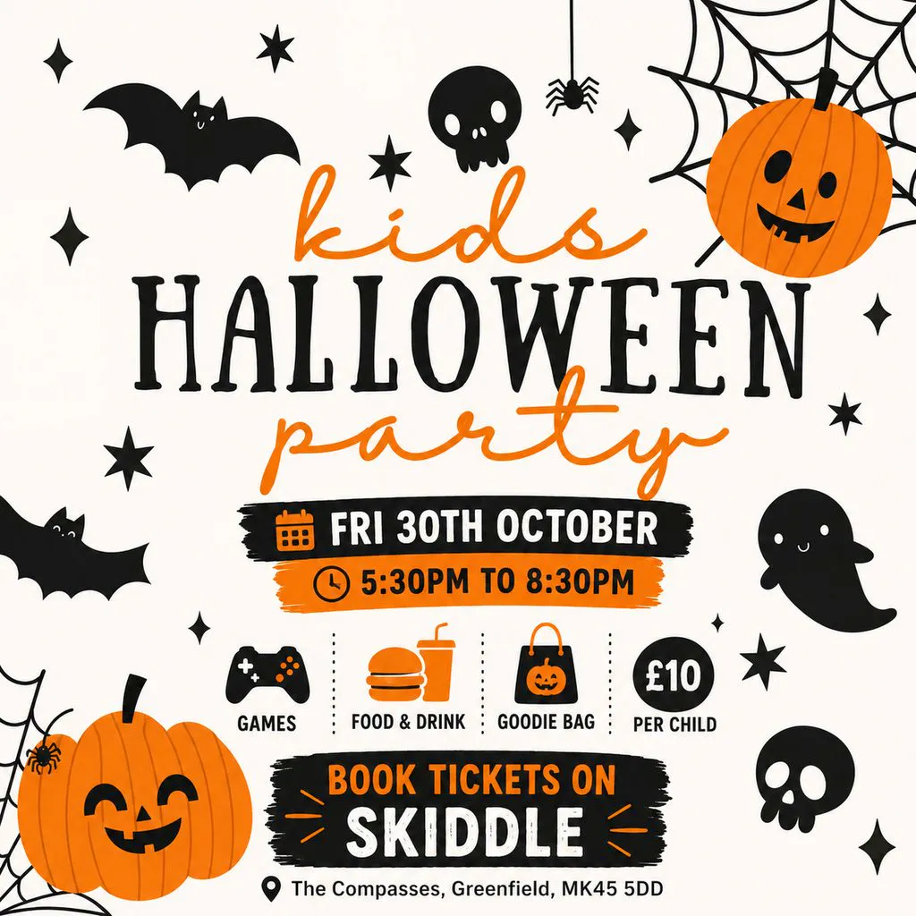 Kids Halloween Party at The Compasses, 44 High Street