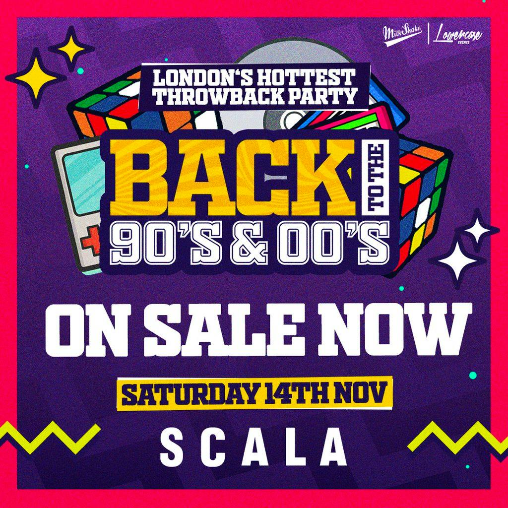 Back To The 90'S & 00'S: Throwback Session at The Scala 