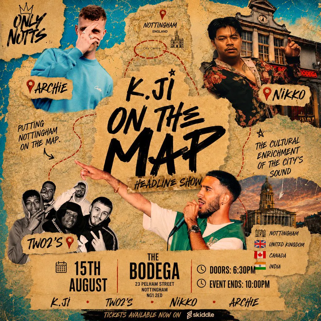 K.Ji - On The Map Headline Show at The Bodega