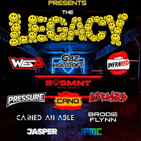 Rave odyssey uk "The legacy" Basement Darwen
