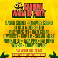 City Splash: Carnival Warm Up Party at The Steel Yard