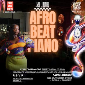 AFROBEAT PIANO: A monthly exclusive!