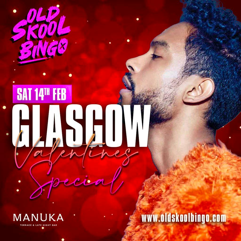 Old Skool Bingo Sat 14th Feb Glasgow at Manuka