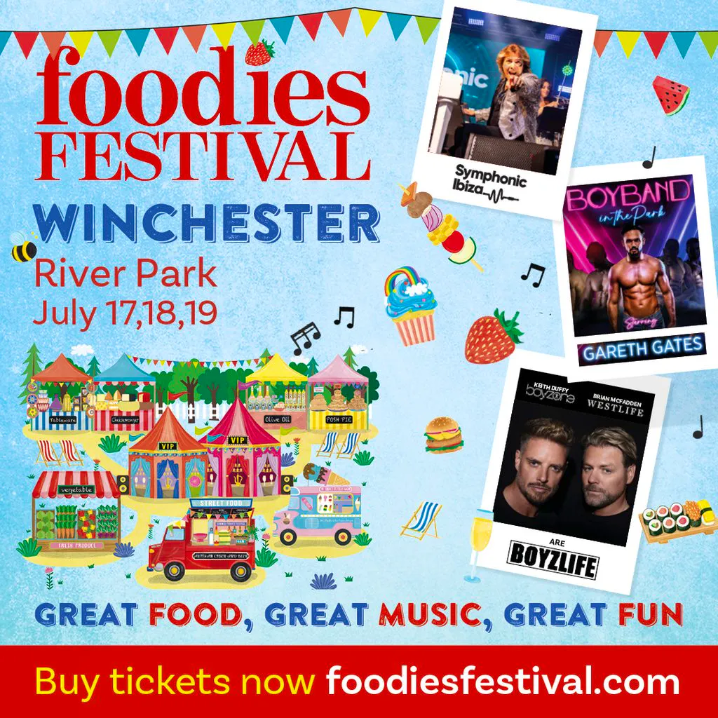 Foodies Festival 2026 - Winchester at River Park Leisure Centre, Winchester