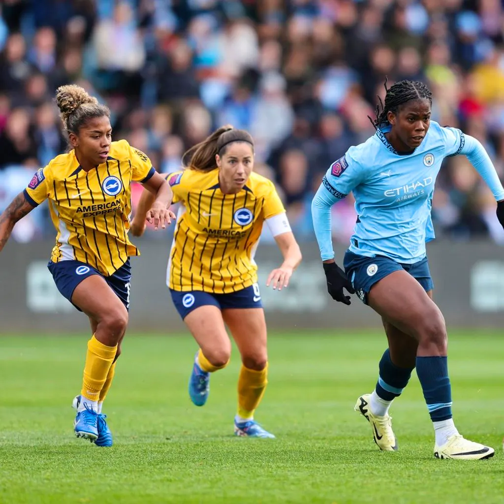 WOMEN'S FA CUP FINAL: Brighton and Hove V Man City at Boxpark Liverpool