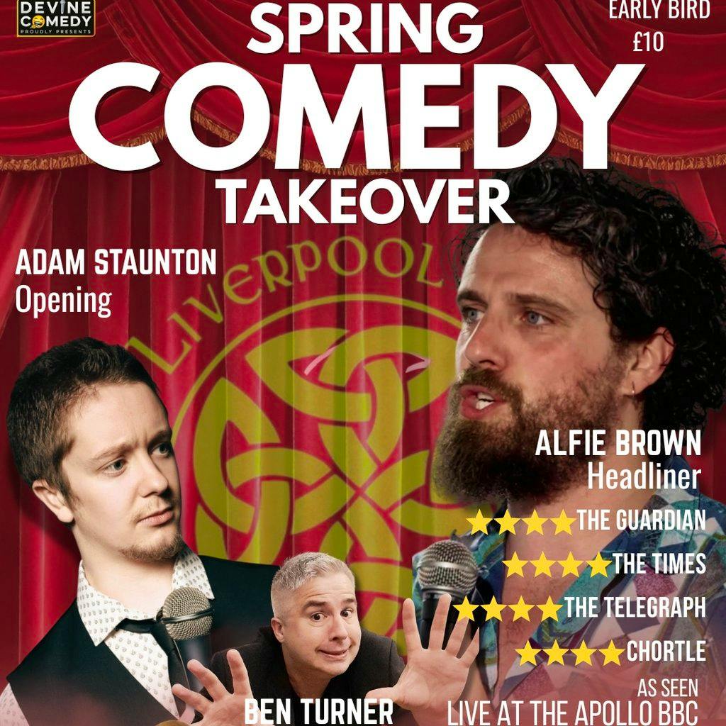Spring Comedy Takeover at Liverpool Irish Centre at Liverpool Irish Centre