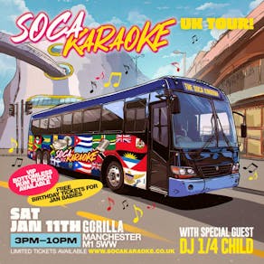 Soca Karaoke UK Tour 2025 Manchester hosted by DJ TRIPLE M | TFR