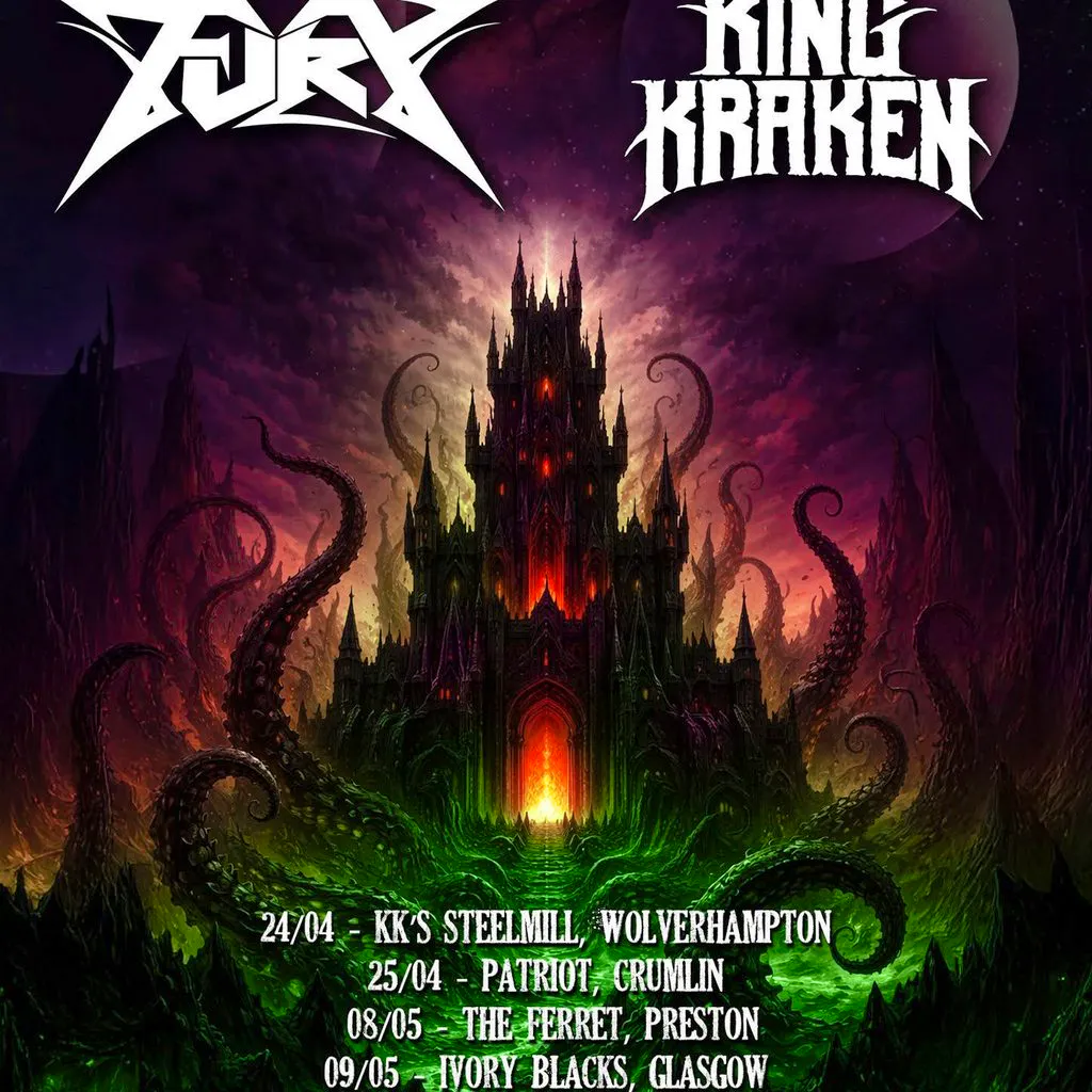Fury / King Kraken The Ferret Preston 08/05/2026 at The Ferret