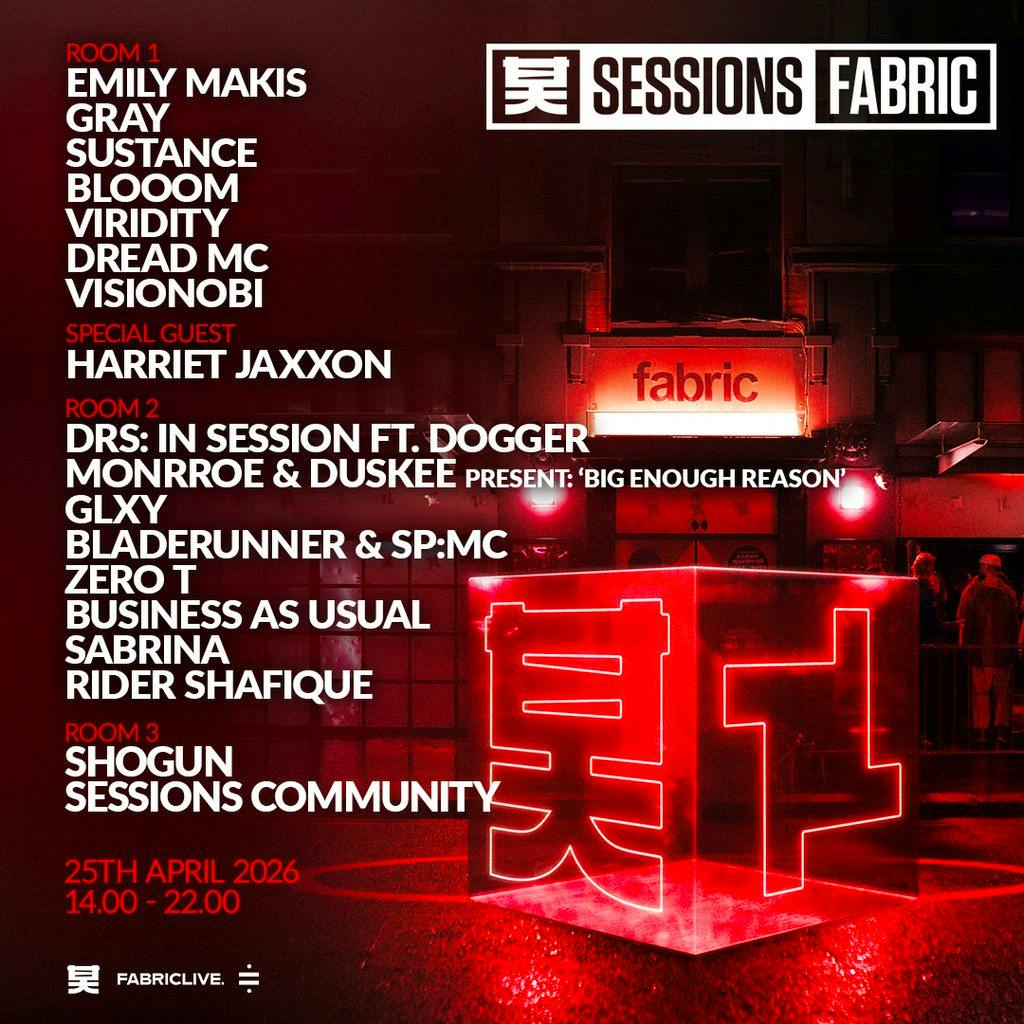 FABRICLIVE x Shogun Sessions at Fabric London