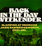 Back In The Day Weekender 2024