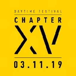 Chapter Festival Tickets | Digbeth Birmingham, West Mid  | Sun 3rd November 2019 Lineup