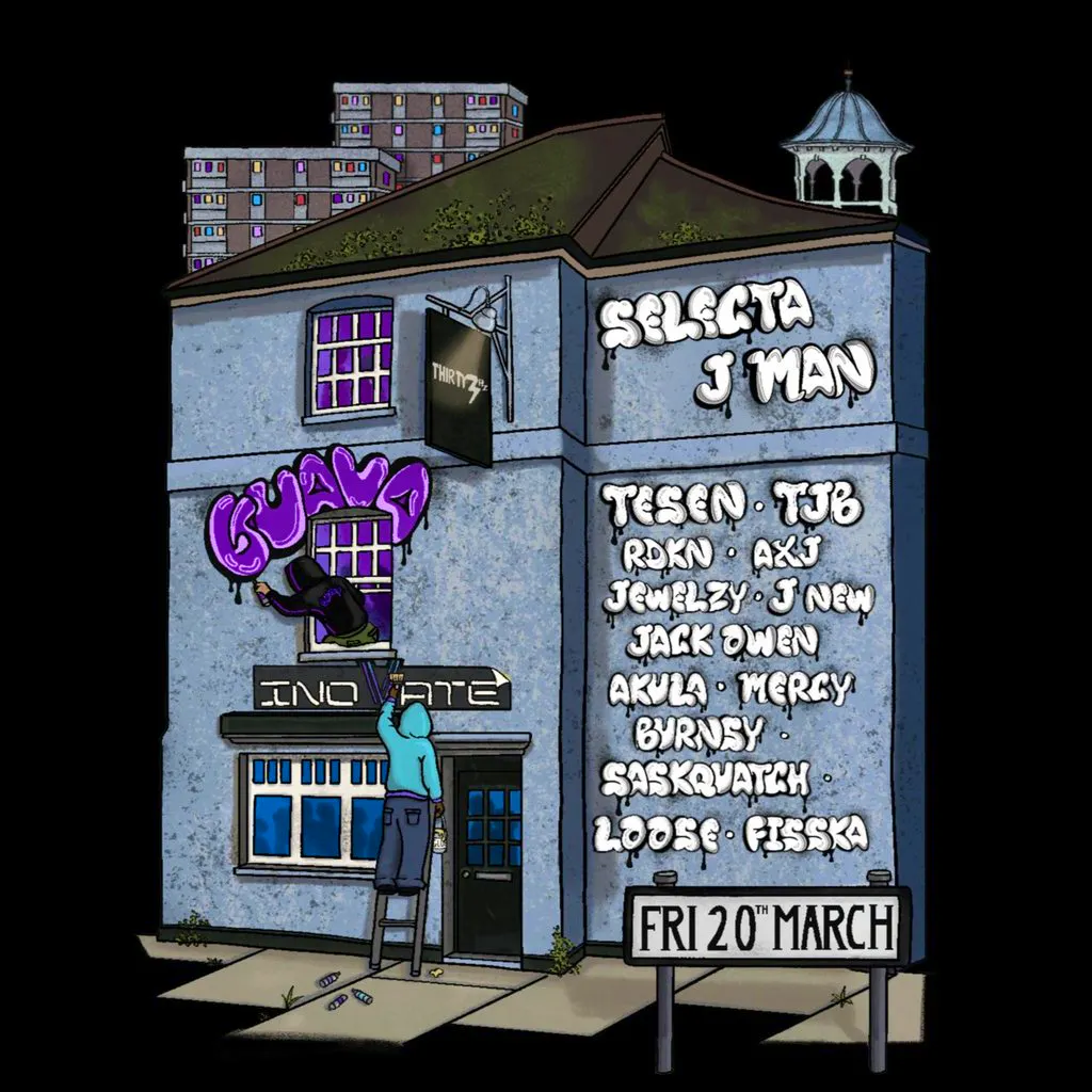 Inovate X Guava Presents: Selecta J-man at Thirty3Hz