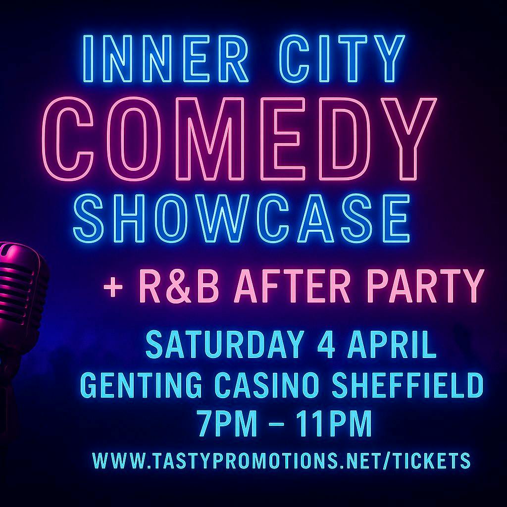 InnerCityComedy Comedy, R&B/Reggae Night  Event Time at Genting Casino Sheffield