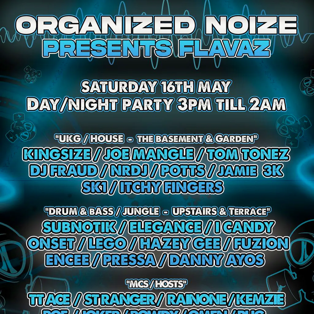 Organized Noize Presents Flavaz at Arcadia Loungebar