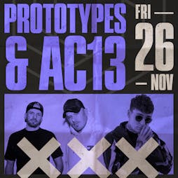 LOW Presents The Prototypes, AC13 Tickets | THE DEPO Plymouth  | Fri 26th November 2021 Lineup