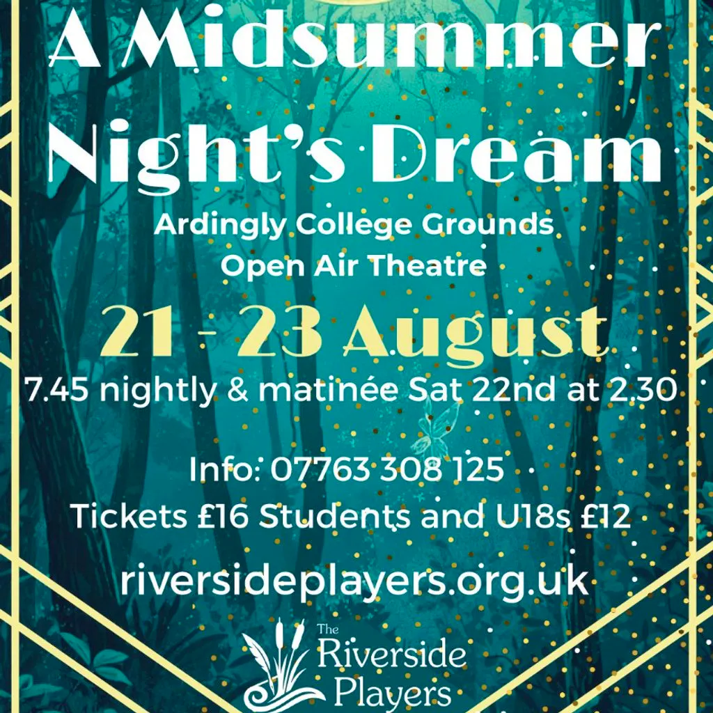 A Midsummer Night's Dream at Ardingly College Outdoor Theatre at Ardingly College
