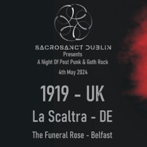 Sacrosanct Dublin: A Night of Post Punk & Goth Rock